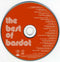 Brigitte Bardot : The Best Of Bardot (CD, Comp, RP)