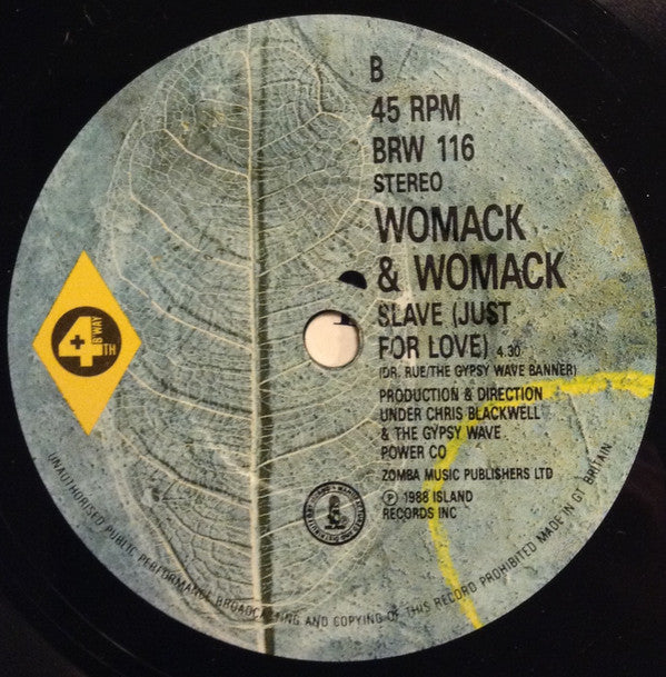 Womack & Womack : Life's Just A Ballgame (7", Single, Pap)