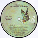 Neil Sedaka : All You Need Is The Music (LP, Album, Gat)