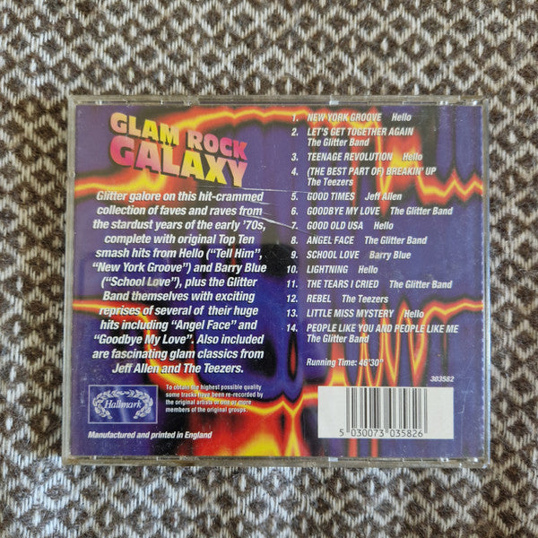 Various : Glam Rock Galaxy (CD, Comp)