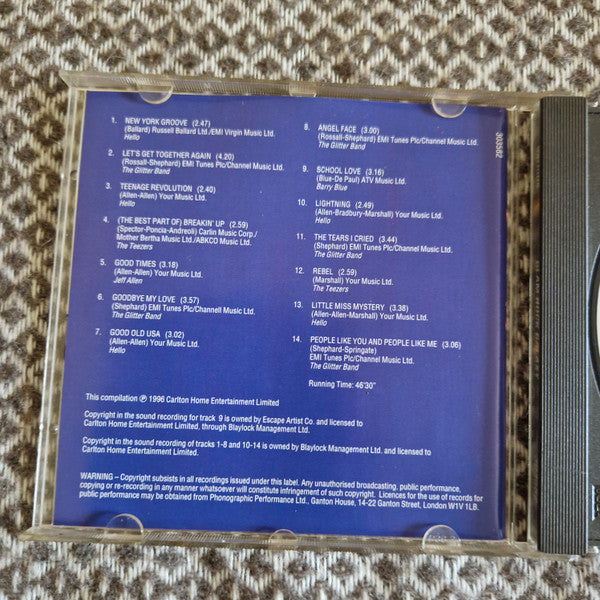 Various : Glam Rock Galaxy (CD, Comp)