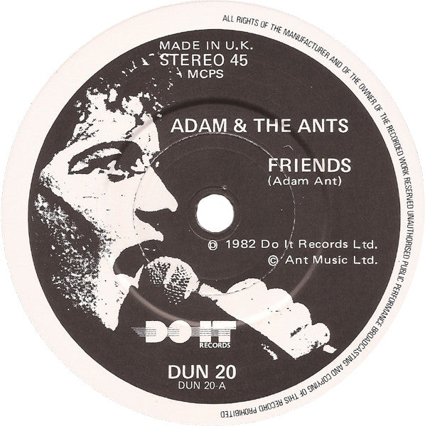 Adam And The Ants : The B Sides (7", Single)