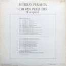 Murray Perahia : The Chopin Preludes (Complete) (LP, Album, Gat)