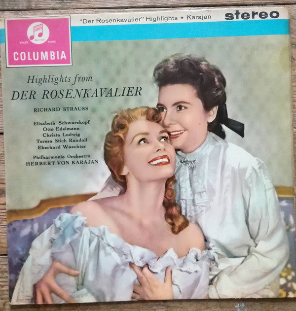 Richard Strauss : Der Rosenkavalier Highlights (LP, Album)