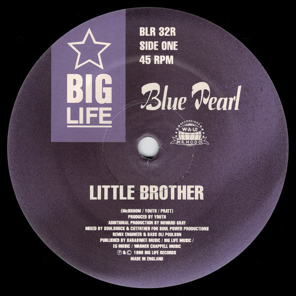 Blue Pearl : Little Brother (Remix) (12", Single)