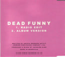 Archie Bronson Outfit : Dead Funny (CD, Single, Promo)