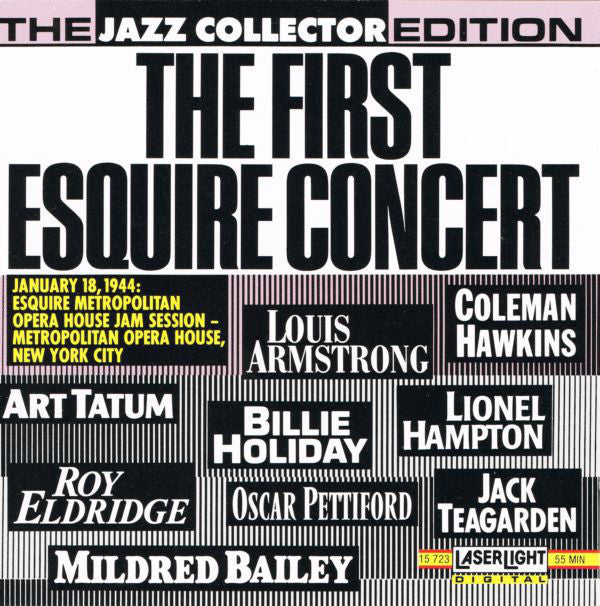 Various : The First Esquire Concert (CD, Album, Mono)