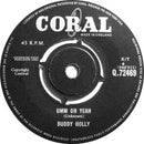 Buddy Holly : What To Do (7")