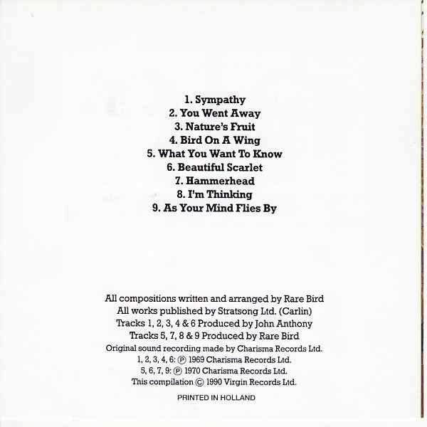 Rare Bird : Sympathy (CD, Comp, RE)