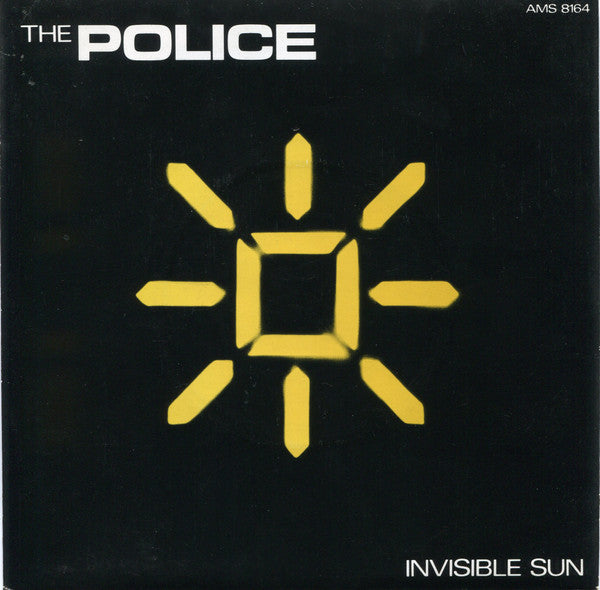 The Police : Invisible Sun (7", Single, M/Print)