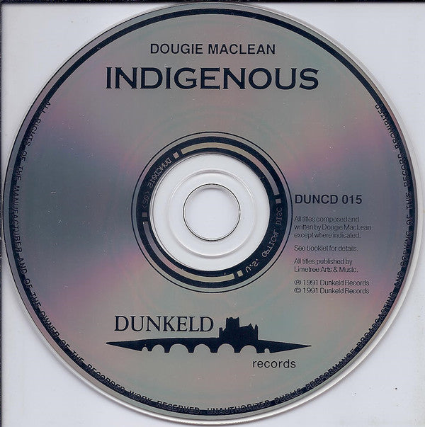 Dougie MacLean : Indigenous (CD, Album)