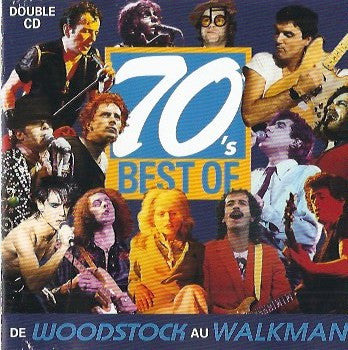 Various : 70's Best Of De Woodstock Au Walkman (2xCD, Comp)