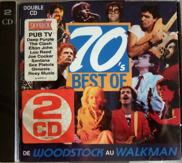Various : 70's Best Of De Woodstock Au Walkman (2xCD, Comp)