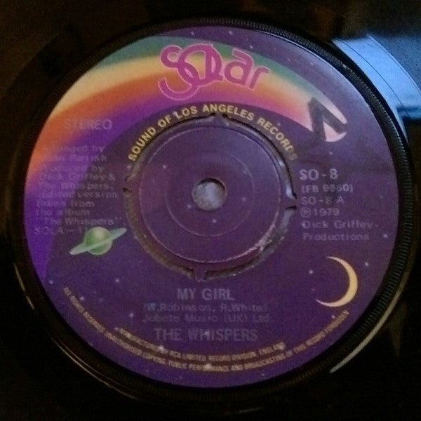 The Whispers : My Girl (7", Single, Kno)