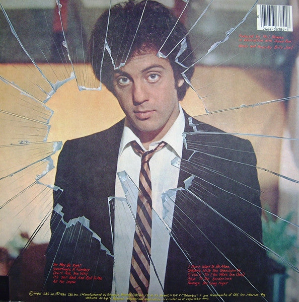 Billy Joel : Glass Houses (LP, Album, Ter)