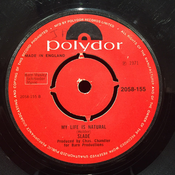 Slade : Coz I Luv You (7", Kno)