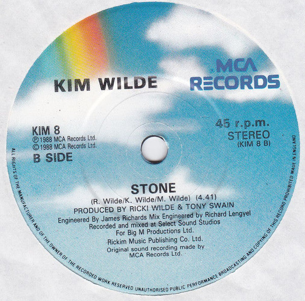 Kim Wilde : You Came (7", Single, Pap)