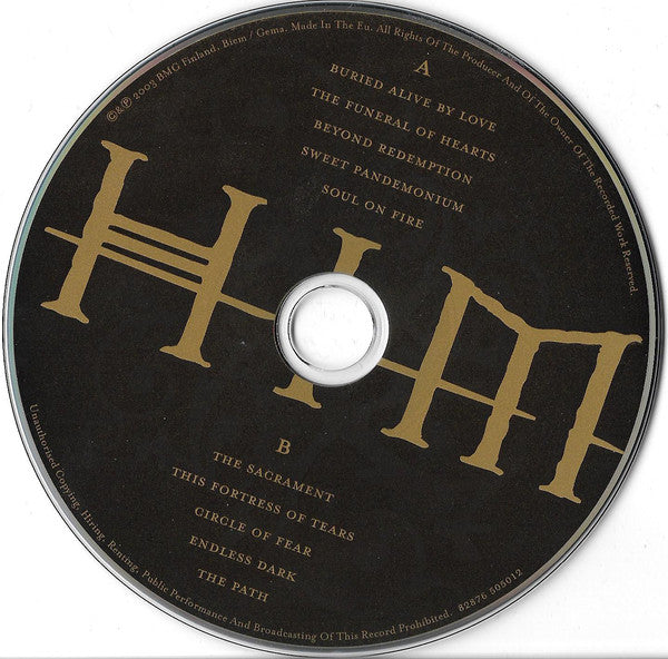 HIM (2) : Love Metal (CD, Album, Enh)