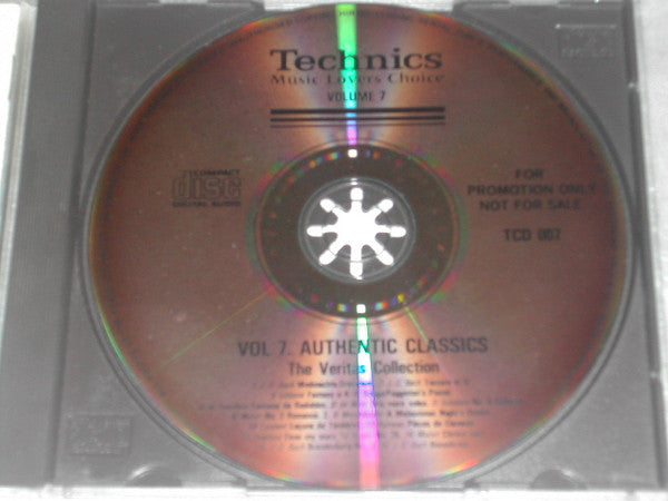 Various : Music Lovers Choice Volume 7 - Authentic Classics (CD, Mixed, Promo, Smplr)