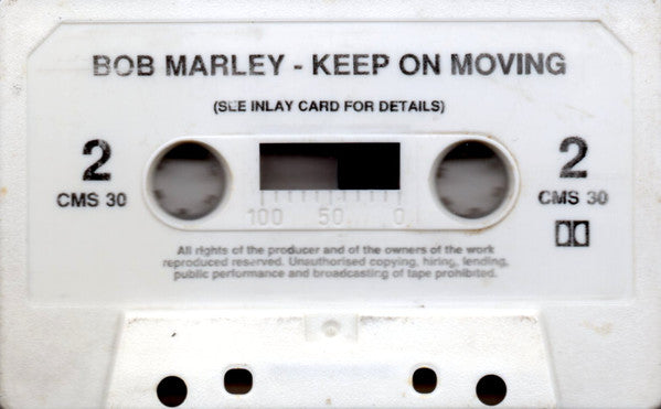 Bob Marley : Keep On Moving (Cass, Album, Comp)