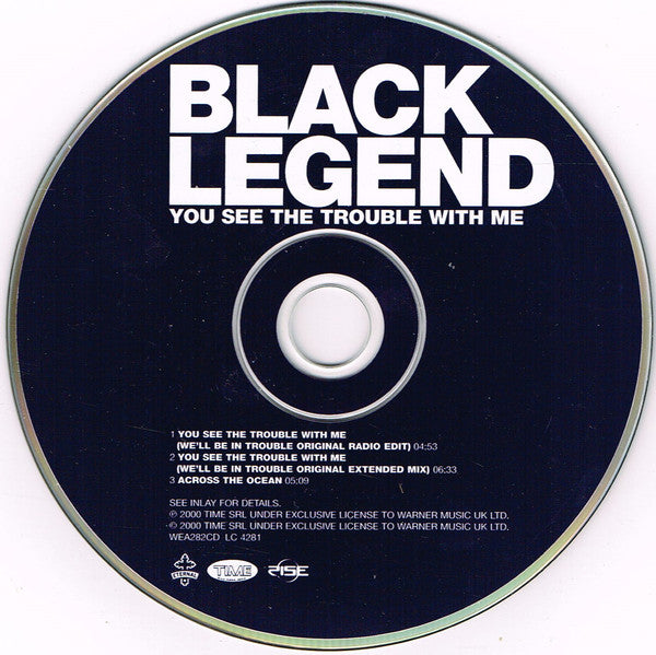 Black Legend : You See The Trouble With Me (CD, Single)