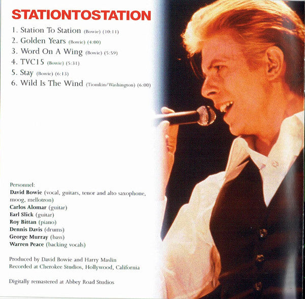 David Bowie : Station To Station (CD, Album, RE, RM, RP)