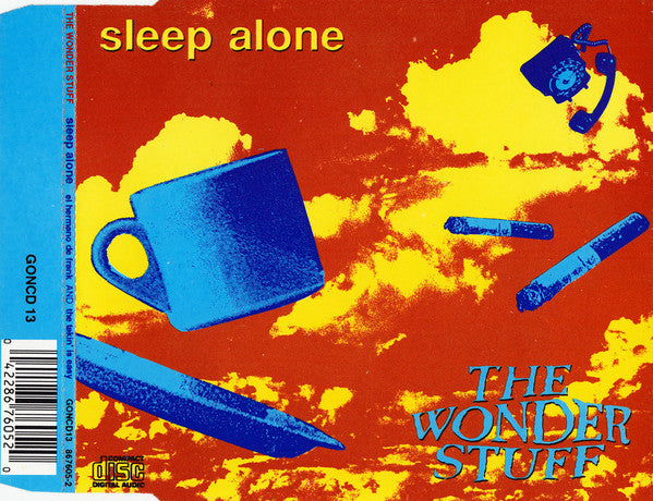 The Wonder Stuff : Sleep Alone (CD, Single)