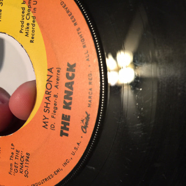 The Knack (3) : My Sharona (7", Single, Jac)
