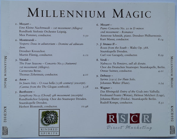 Various : Millennium Magic  (CD, Comp)