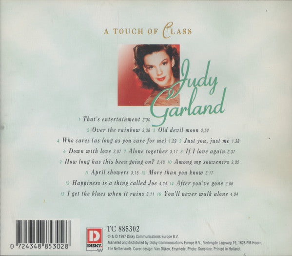 Judy Garland : A Touch Of Class (CD, Comp)