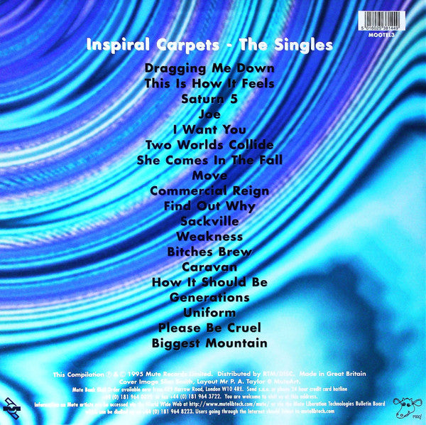 Inspiral Carpets : The Singles (2xLP, Comp, Ltd + 7")