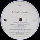 Pet Shop Boys : Actually (LP, Album)