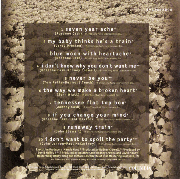 Rosanne Cash : Super Hits (CD, Album, Comp)