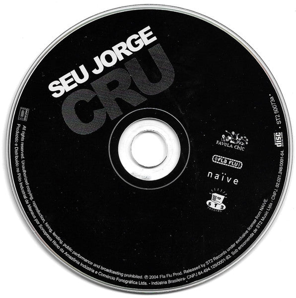 Seu Jorge : Cru (CD, Album, RP, AJ)