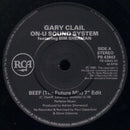 Gary Clail On-U Sound System* Featuring Bim Sherman : Beef (7", Single, Sol)