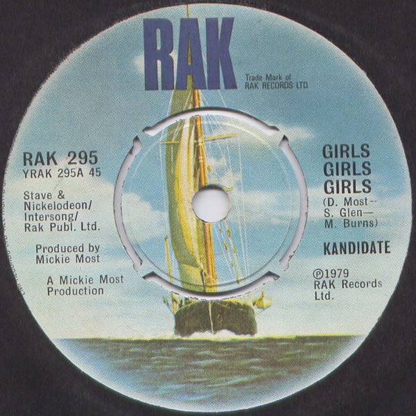 Kandidate : Girls Girls Girls (7")