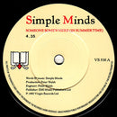 Simple Minds : Someone Somewhere (In Summertime) (7", Single)