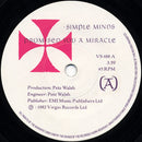 Simple Minds : Promised You A Miracle (7", Single)