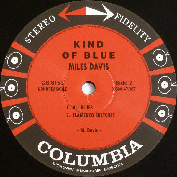 Miles Davis : Kind Of Blue (LP, Album, RE, 180)