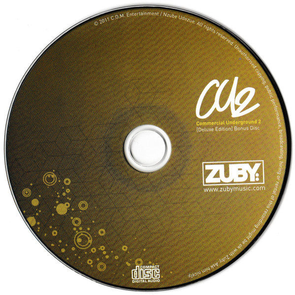Zuby (2) : Commercial Underground 2 (CD, Album, Dlx + CD, Enh + 2xFile, WMV)