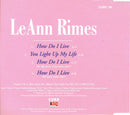 LeAnn Rimes : How Do I Live (CD, Single)