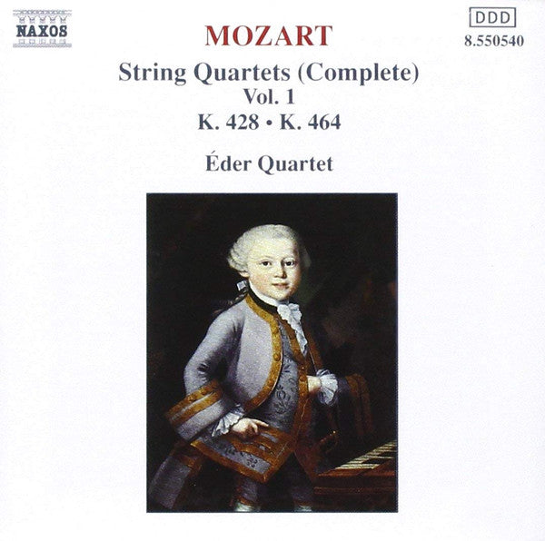 Wolfgang Amadeus Mozart, Éder Quartet : String Quartets (Complete) Vol. 1 K. 428, K. 464 (CD)