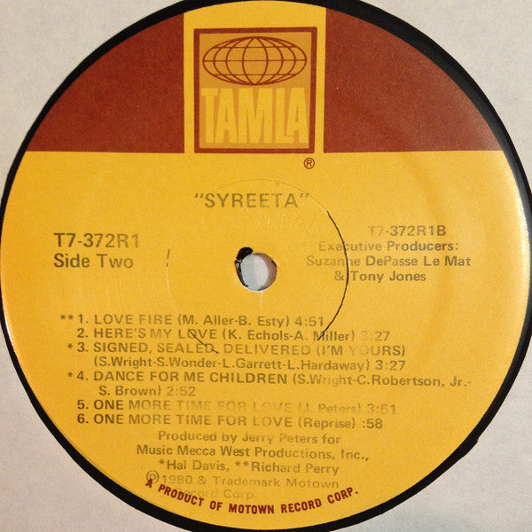 Syreeta : Syreeta (LP, Album)