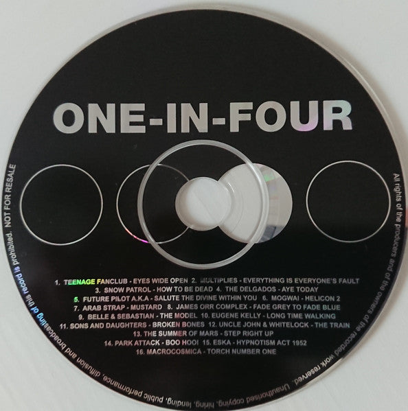 Various : One-In-Four (Raising Mental Health Awareness in Scotland) (CD, Comp)