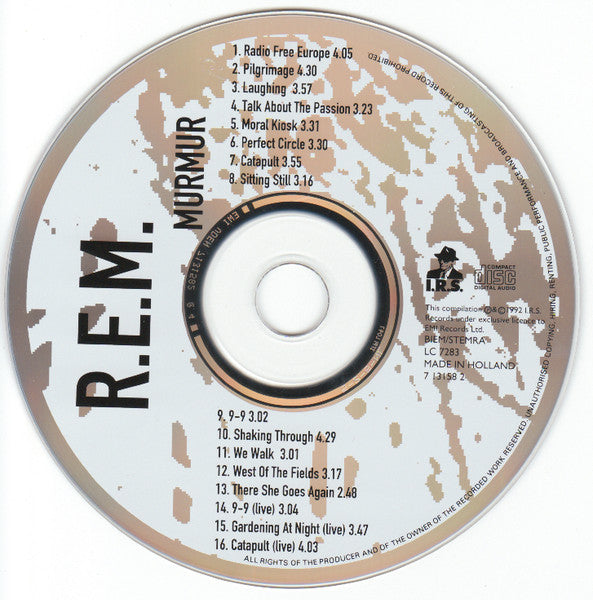 R.E.M. : Murmur (CD, Album, RE, RP, EMI)