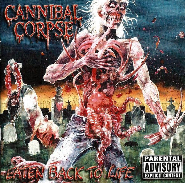 Cannibal Corpse : Eaten Back To Life (CD, Album, Enh, RE, RM)