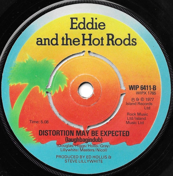 Eddie And The Hot Rods : Quit This Town (7", Single, Pus)