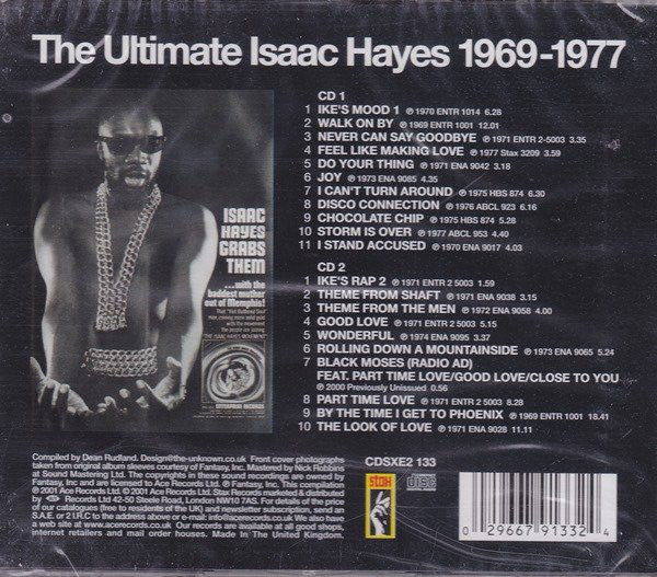Isaac Hayes : The Man! The Ultimate Isaac Hayes (1969-1977) (2xCD, Comp)