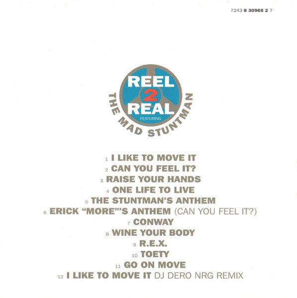 Reel 2 Real Featuring The Mad Stuntman : Move It! (CD, Album)