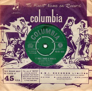 Michael Holliday : It Only Takes A Minute (7", Single)